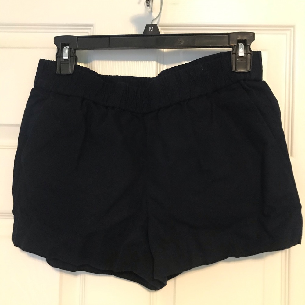 Navy Blue canvas shorts